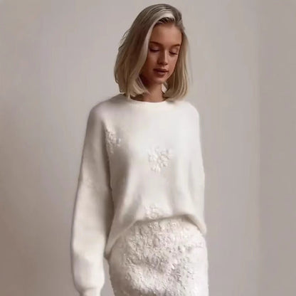 Fleuron | Pull Femme Élégant et Ultra-Doux pour l’Hiver