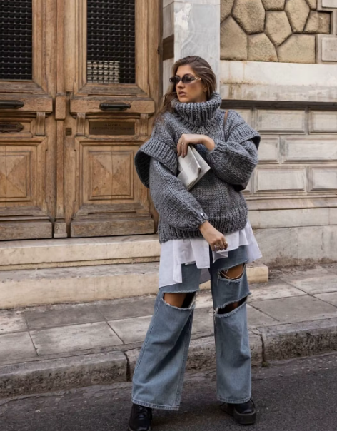 Pull tricoté