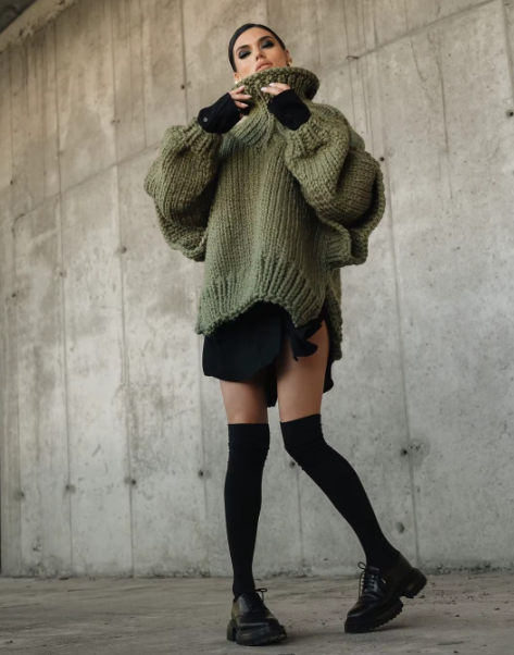 Pull tricoté