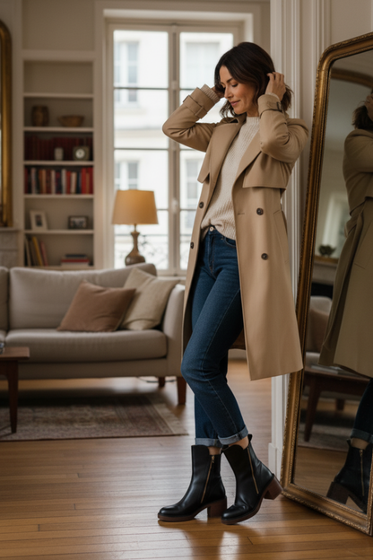 Bottines Élisa™ – Élégance et Confort Inégalé