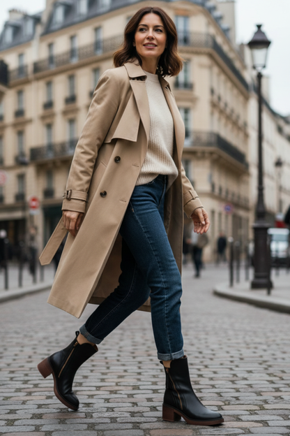 Bottines Élisa™ – Élégance et Confort Inégalé
